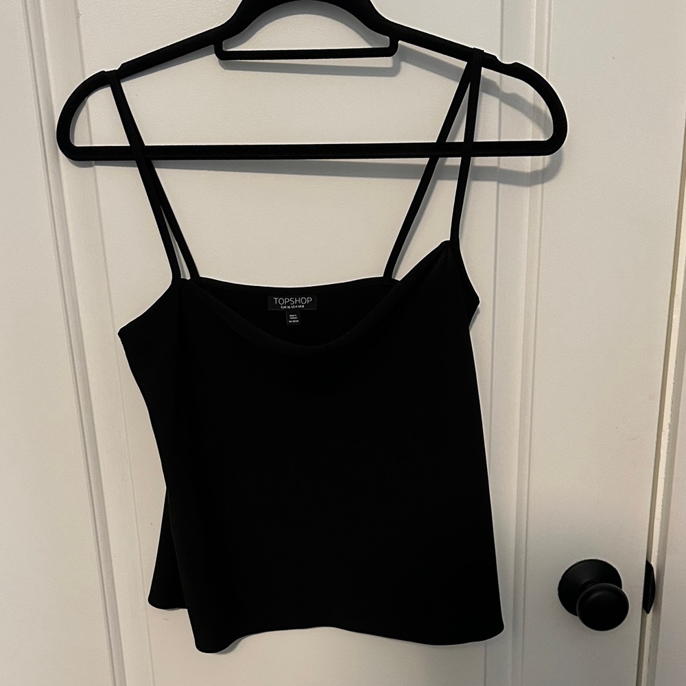 Topshop Elegant Black Camisole